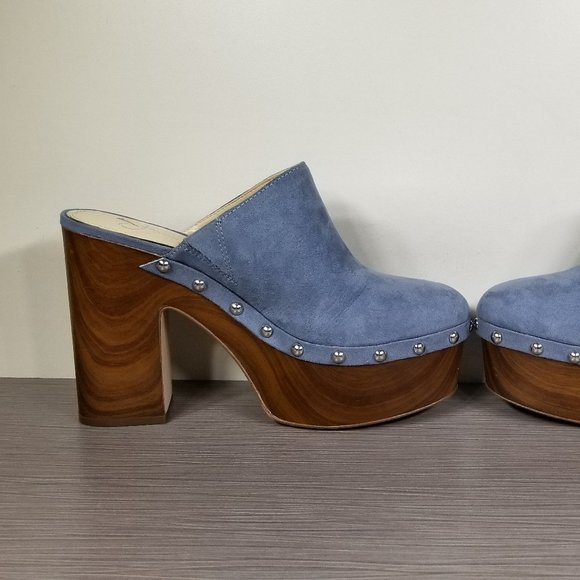 Jessica Simpson Dalila Platform Clog, Ash Blue, Womens Size 8 M / 38.5 - Picture 6 of 11